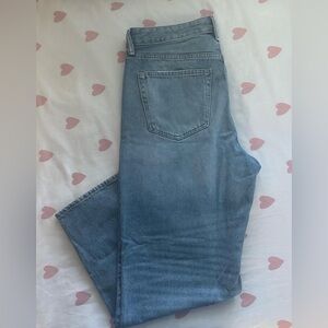 H&M denim loose jeans!!!